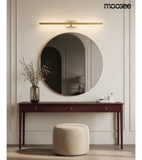 MOOSEE lampa ścienna LINE złota