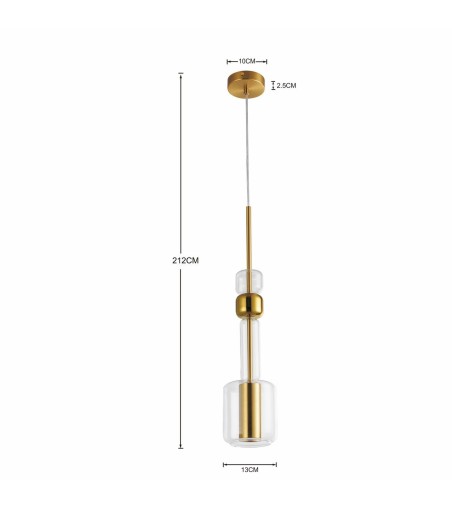 KARE lampa wisząca CANDY BAR 13 złota