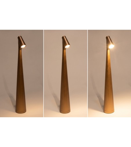 Lampka biurkowa / ogrodowa SHP SLIM       brązowa