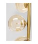 KARE lampa podłogowa SCALA BALLS 160      mosiądz