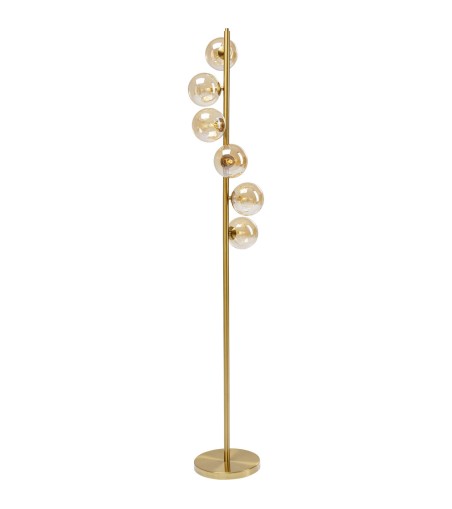KARE lampa podłogowa SCALA BALLS 160      mosiądz
