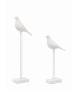 Zestaw 2 dekoracji SHP BIRDY biała