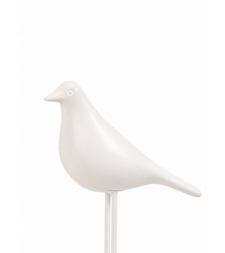 Zestaw 2 dekoracji SHP BIRDY biała