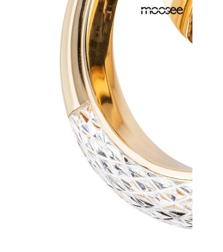 MOOSEE zestaw 2 lamp ściennych HELIOS     złoty