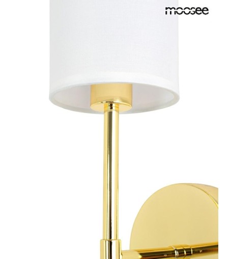 MOOSEE zestaw 2 lamp ściennych IMPERIO    złoty