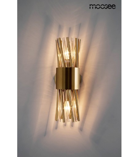 MOOSEE zestaw 2 lamp ściennych LORENZO    złoty