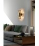 MOOSEE zestaw 2 lamp ściennych LORENZO    złoty