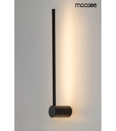 MOOSEE zestaw 2 lamp ściennych OMBRE 60   czarny