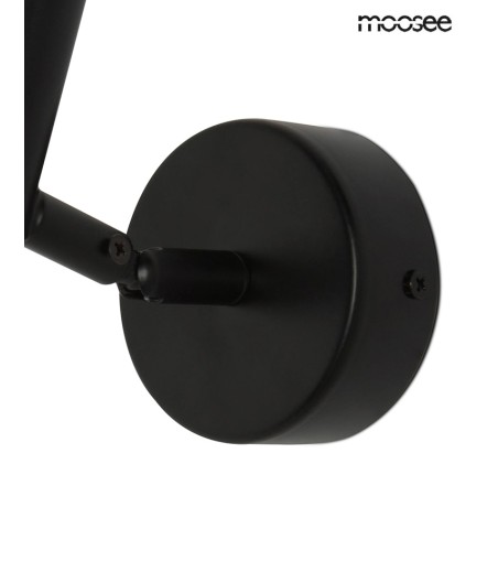 MOOSEE zestaw 2 lamp ściennych PRISMA     czarny