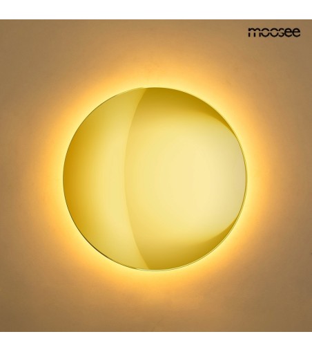 MOOSEE zestaw 2 lamp ściennych SHADOW     SUN 25 złoty