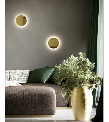 MOOSEE zestaw 2 lamp ściennych SHADOW     SUN 25 złoty