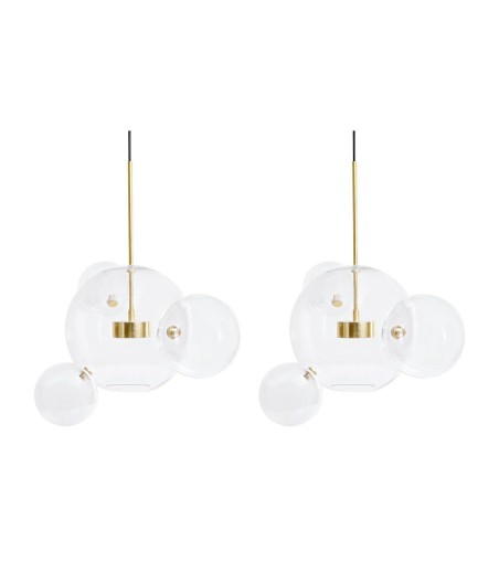 MOOSEE zestaw 2 lamp wiszących CAPRI 4    złoty