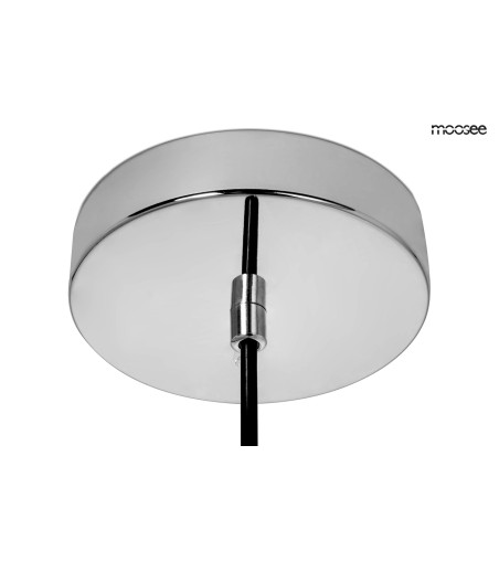 MOOSEE zestaw 2 lamp wiszących DISCO      srebrny