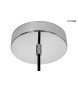 MOOSEE zestaw 2 lamp wiszących DISCO      srebrny