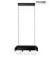 MOOSEE zestaw 2 lamp wiszących DROPS 3    czarny