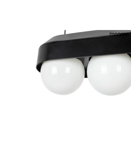 MOOSEE zestaw 2 lamp wiszących DROPS 3    czarny
