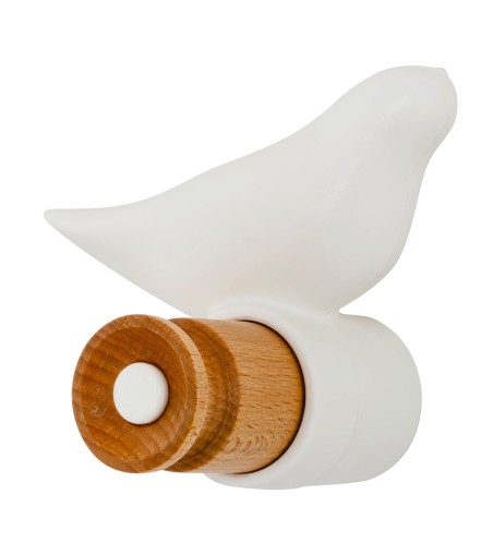 Zestaw 2 wieszaków BIRD biały