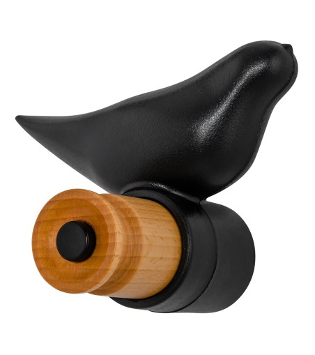 Zestaw 2 wieszaków BIRD czarny