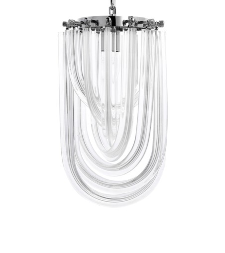 MOOSEE lampa wisząca MURANO S chrom