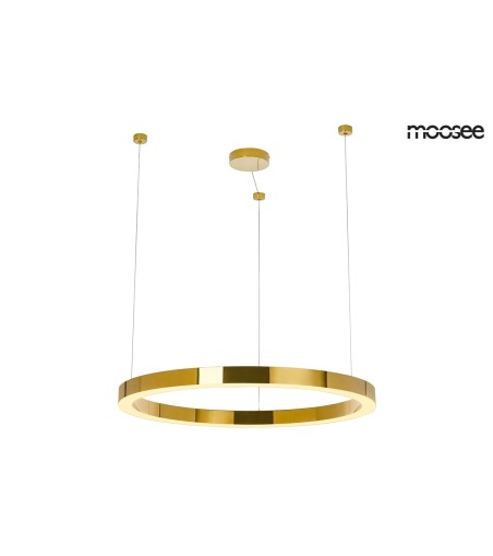 MOOSEE lampa wisząca RING LUXURY 90  złota
