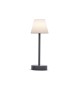 NEW GARDEN lampa stołowa LOLA SLIM 30 BATTERY anthracite