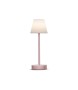 NEW GARDEN lampa stołowa LOLA SLIM 30 BATTERY rose gold