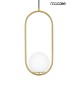 MOOSEE lampa wisząca AURELIA 50 złota