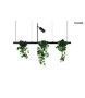 MOOSEE lampa wisząca PLANT LINE czarna