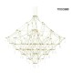 MOOSEE lampa wisząca CONSTELATION 120     GOLD - LED, stal szczotkowana