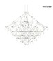 MOOSEE lampa wisząca CONSTELATION 100 -   LED, stal szczotkowana