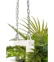 Lampa wisząca / kwietnik SEMIRA 180 INDUSTRIAL biała