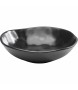 KARE talerz głęboki ORGANIC 22 cm czarny
