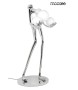 MOOSEE lampa podłogowa HUMAN SILVER       PREMIUM