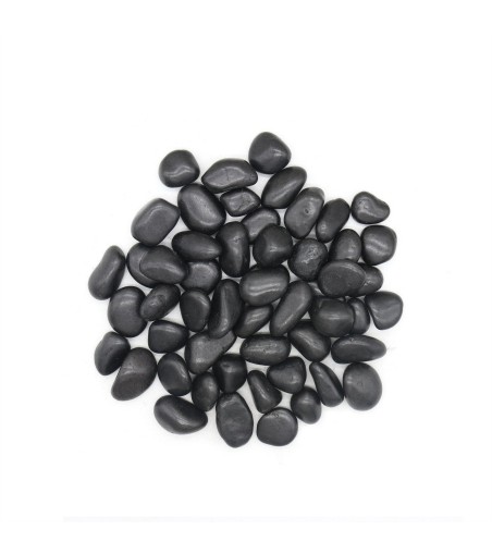 Kamień OTOCZAK 2-3 cm 10 kg polerowany    czarny