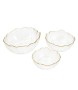 Zestaw 3 mis SHP BOWLS transparentny