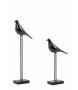 Zestaw 2 dekoracji SHP BIRDY czarna