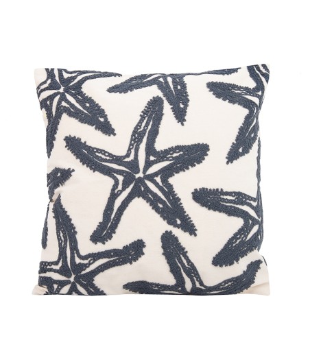 Poduszka dekoracyjna SHP STARFISH 45x45   beżowa / szara