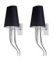 MOOSEE zestaw 2 sztuk lamp ściennych      DEVIL WALL 1 czarny