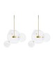 MOOSEE zestaw 2 lamp wiszących CAPRI 4    złoty