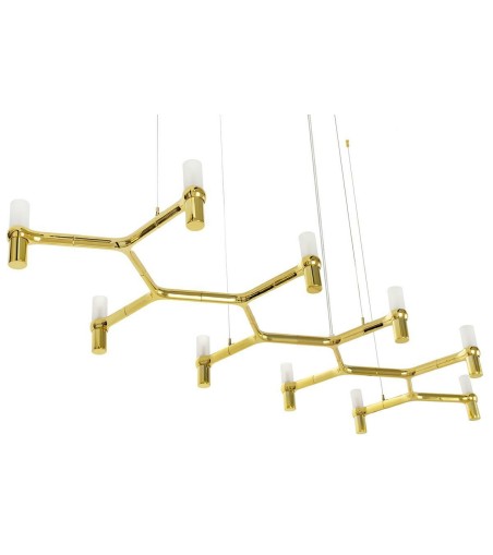 MOOSEE lampa wisząca ATOMIC LONG złota