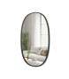 UMBRA lustro wiszące HUB 61 x 91 cm czarne