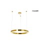 MOOSEE lampa wisząca RING LUXURY 70  złota