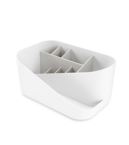 UMBRA organizer kosmetyków GLAM biało-szary