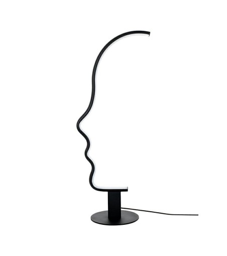 MOOSEE lampa stołowa FACE TABLE czarna