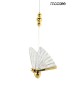 MOOSEE lampa wisząca BUTTERFLY M złota