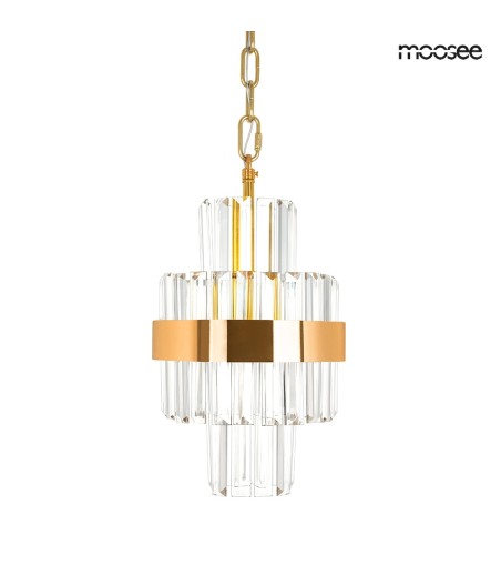 MOOSEE lampa wisząca IMPERO złota