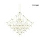 MOOSEE lampa wisząca CONSTELATION 77      GOLD - LED, stal szczotkowana