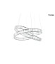 MOOSEE lampa wisząca WAVE 80 chrom