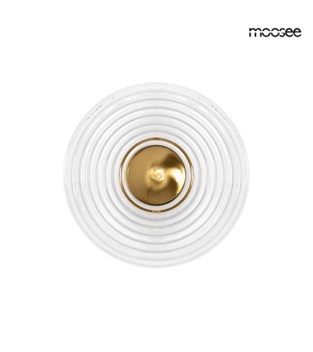 MOOSEE lampa ścienna ONDA złota
