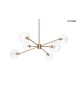 MOOSEE lampa wisząca AURA 6 złota